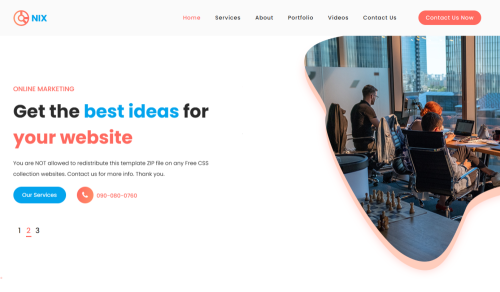 Template Onix Digital