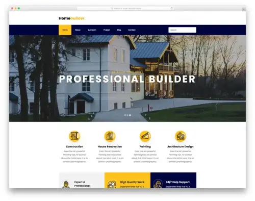 HomeBuilder Template