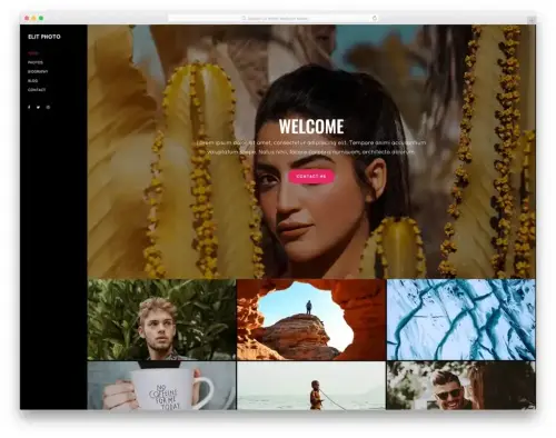 Elit - Template for Photo