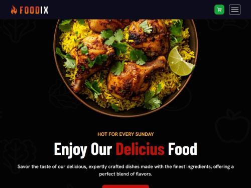 Foodix (Shareware Template)