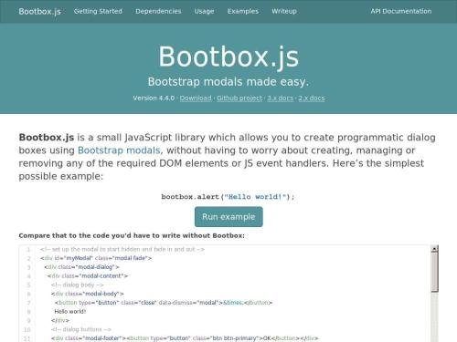 Bootbox.js
