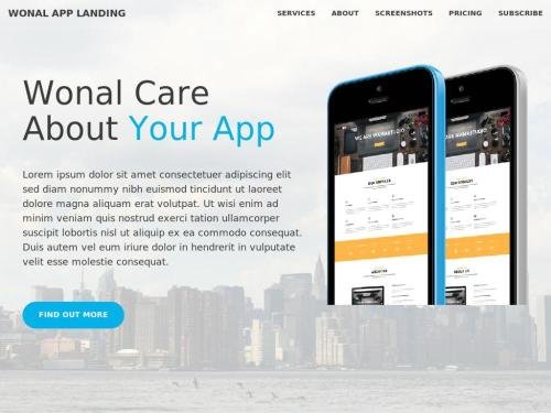 Wonal (Free Template)