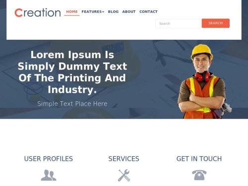 Creation (Free Template)