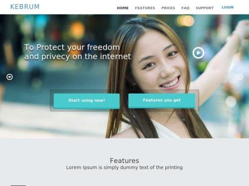 Kebrum (Free Template)