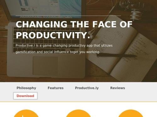 Productively (Free Template)