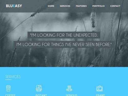 BluEasy (Free Template)