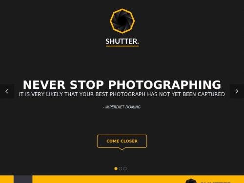 Shutter (Free Template)