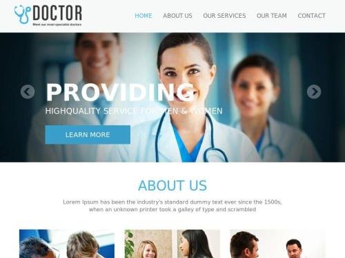 Doctor (Free template)