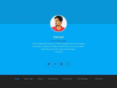 Samuel (Free template)