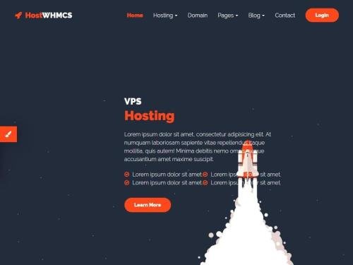 HostWHMCS (Template)