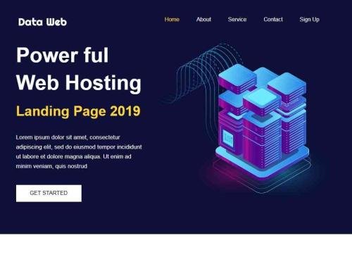 Data Web (Free Template)