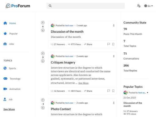 ProForum (Nulled Script)