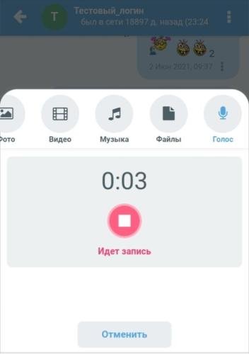 Voice messages 1.7