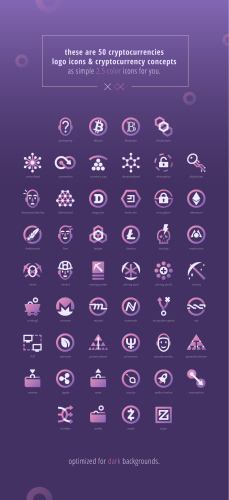 Icons - Cryptocurrency