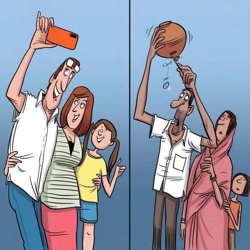 Life is not the same for everyone.