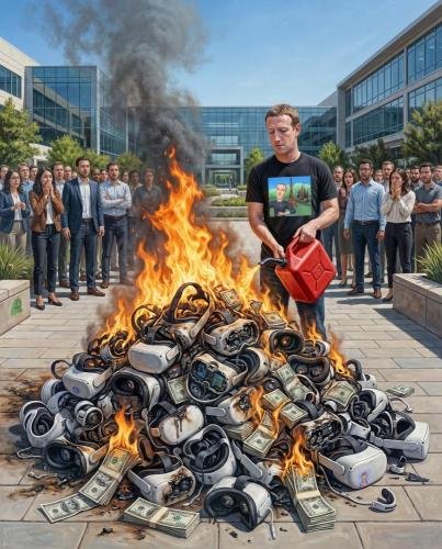 ZUCK DELETING THE METAVERSE