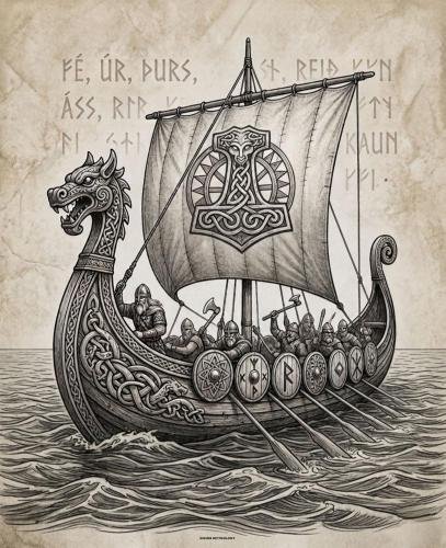 Viking ship ! 🩶⚔️🩶