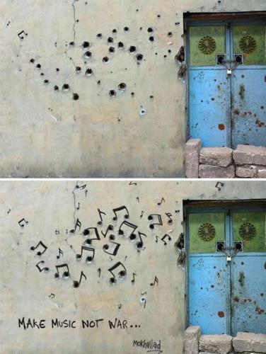 Works by Iraqi artist Mohllad Habib