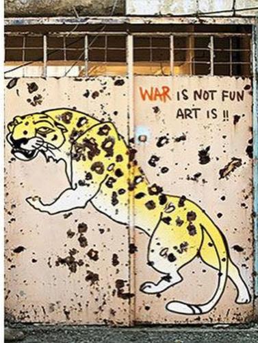 Works by Iraqi artist Mohllad Habib